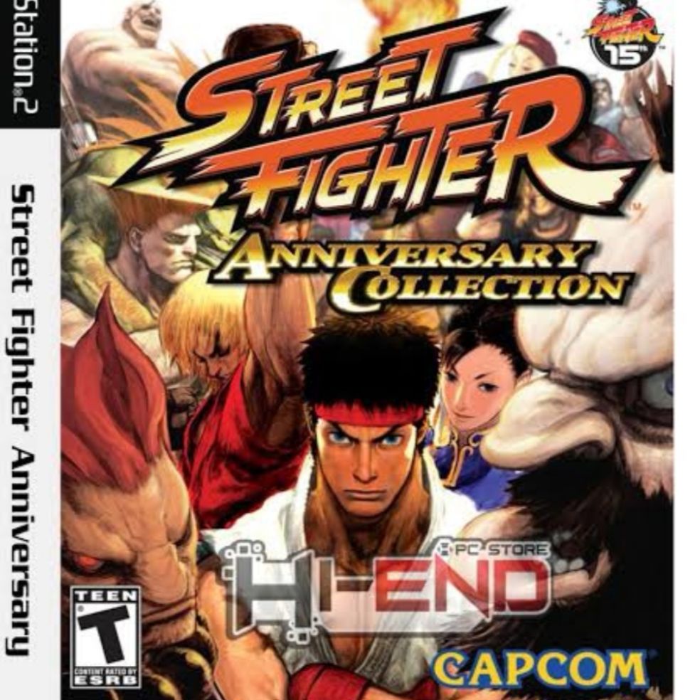 Street Fighter Anniversary Collection PlayStation 2