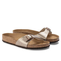 [ลิขสิทธิ์แท้] BIRKENSTOCK Madrid BF - Graceful Pearl White รองเท้าแตะ รุ่นฮิต ทรงมาแรง ได้ทั้งชายหญิง