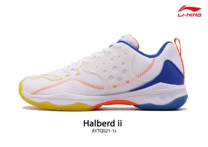 ภาพหน้าปกสินค้าLI-NING รองเท้าแบดมินตัน รุ่น HALBERD II (AYTQ021-3) WHITE BADMINTON SHOES ที่เกี่ยวข้อง