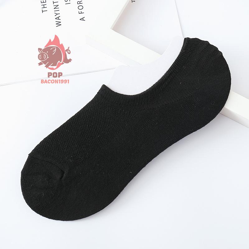 [10 ชิ้น] ถุงเท้าซ่อน เว้าข้อ สไตล์ญี่ปุ่น มาแรงที่สุด ฮิตที่สุดในตอนนี้ free size pb pb99.
