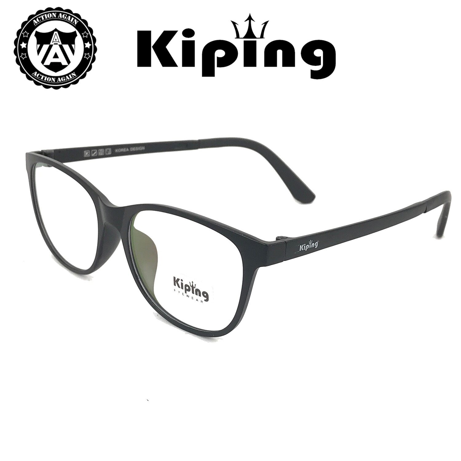 KIPING 99025 แว่นสายตา แว่นกรองแสงฟ้า แว่นตากรองแสง แฟชั่นล่าสุด แว่นตา แฟชั่น เต็มเฟรม แว่นตาราคาถูก