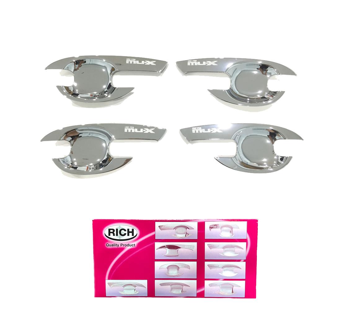 เบ้ามือจับประตู อีซูซุ มิว-เอ็กซ์ Isuzu MU-X 2014-2019 ชุบโครเมี่ยม ราคา 280 บาท*ส่งฟรี