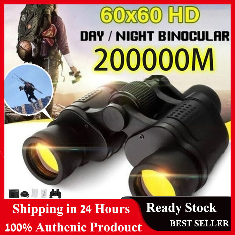 2022 ใหม่ 60x60 ซูมพลังงานสูงระยะไกลพิเศษ 20000M กล้องส่องทางไกลกันน้ำ Night Vision Telescopesกล้องส่องทางไกลล่าสัตว์กลางวัน/กลางคืน HD 60x60 5-20000 m ราคา 563 บาท*ส่งฟรี