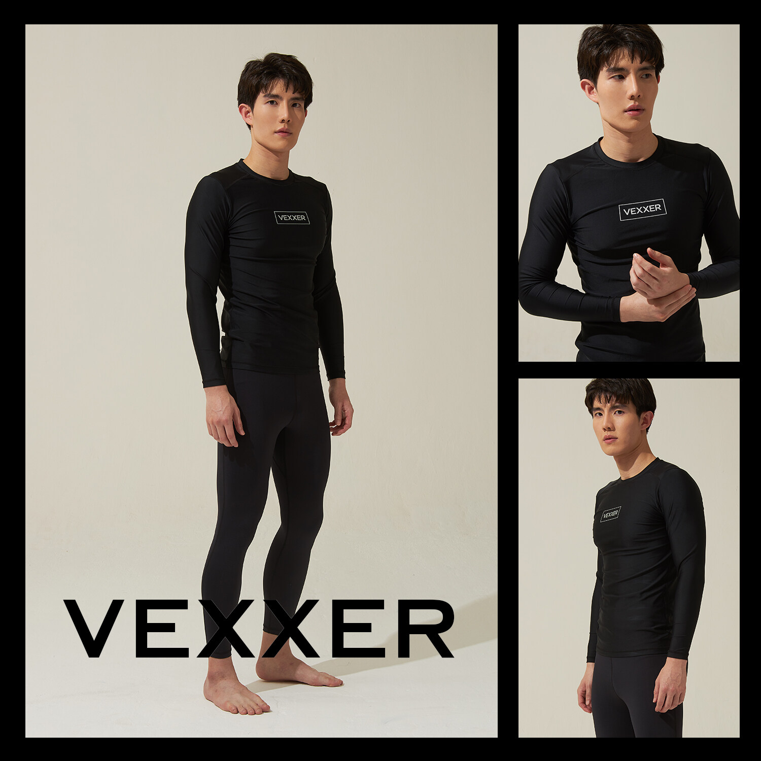 Vexxer Triathlon Swimming Rash Guard เสื้อไตรกีฬา เสื้อว่ายน้ำ เสื้อรัดกล้ามเนื้อ เสื้อกันยูวี แขนยาว