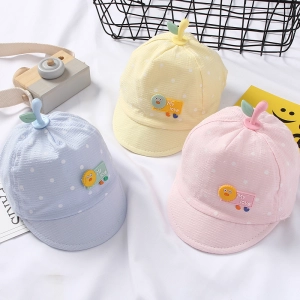 สินค้า My Love หมวกแกปเด็กอ่อน หมวกเด็กช หมวกเด็กหญิง ดีไซน์น่ารักมียางยืด ขนาด 42ซม สำหรับเด็ก 0-6เดือน M6
