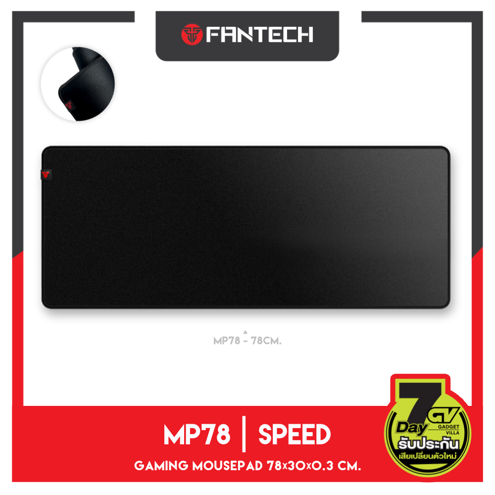 Fantech Mp78/Mp291 Size 29/78cm. Gaming Mousepad Speed Fan Tech, Speed Mouse Pad for Playing Games, Mouse Pad