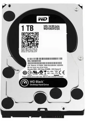 1 TB HDD WD BLACK 7200RPM SATA3 (WD1003FZEX) (by Pansonics)