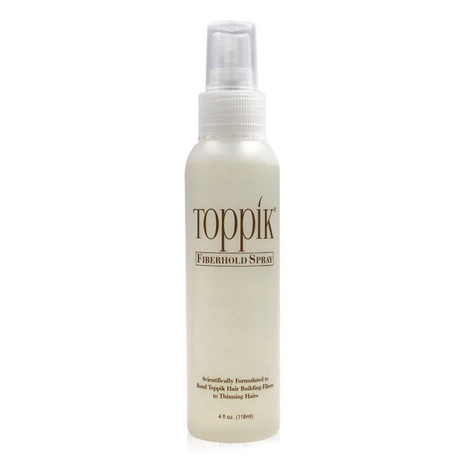 สเปรย์ toppik เพิ่มการยึดเกาะเส้นผม ใช้ควบคู่กับ Toppik Hair Building Fibers  Toppik Fiberhold Spray 118 ml.สินค้าสำหรับ ผมบาง หัวล้าน  #pkbanana