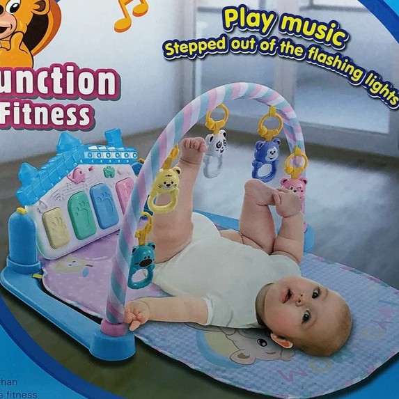 ที่นอนเด็ก Piano Fitness  เพลยิม เปียโน️️ กระเป๋าของเล่น   ของเล่นเด็กโต  ของเล่นเด็กชาย ของเล่นไม้  รถบังคับวิทยุ