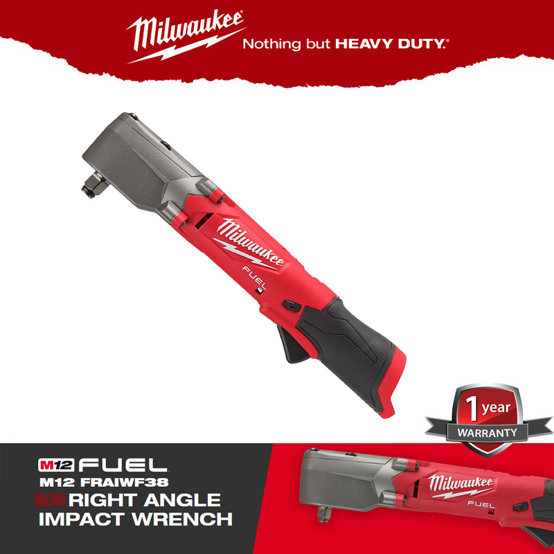 Milwaukee  M12 FRAIWF12 บล็อกกระแทกมุมฉากไร้สาย 12 โวลต์ 1/2 นิ้ว  (เครื่องเปล่า ไม่รวมแบต)