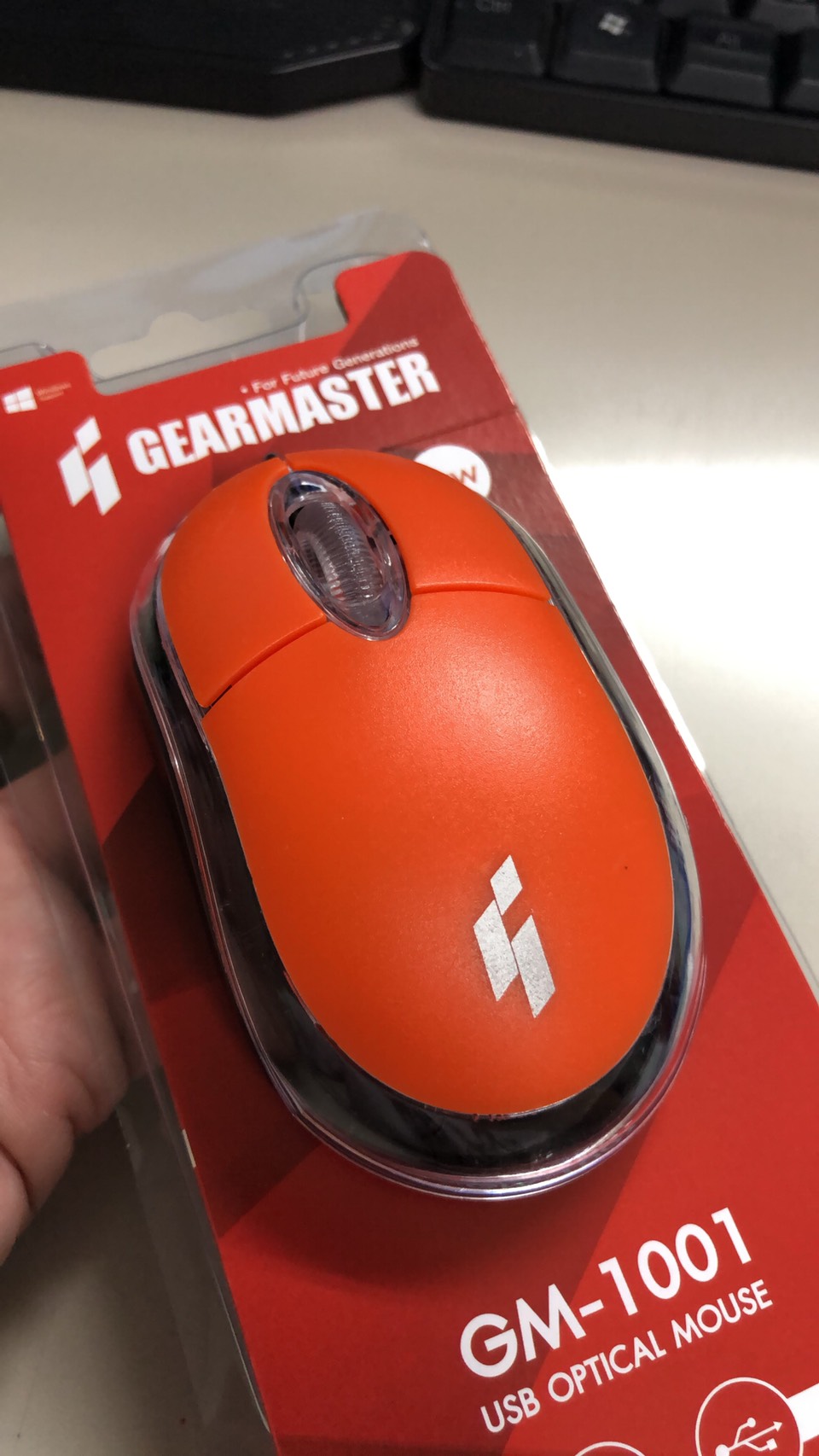 เมาส์ ราคาถูก Mouse Usb Gearmaster GT1001 รับประกัน6เดือน