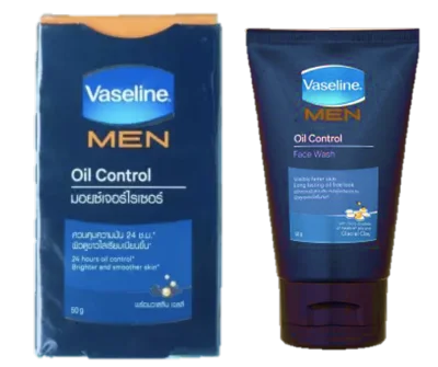 Vaseline Men Oil Control SET (Serum & Foam 50ml)