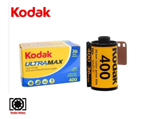 ฟิล์มสี Kodak Ultramax 400 35mm 24exp 135-24 Color Film ฟิล์มถ่ายรูป ฟิล์ม 135