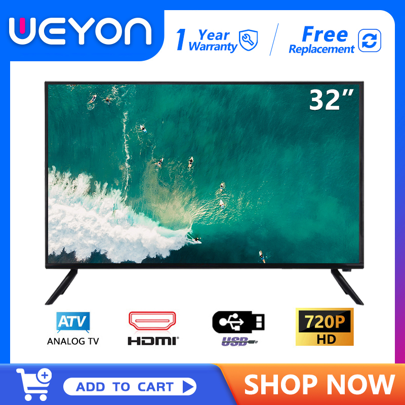 Weyon Tv 32 Inches, Flat Screen Tv, Cheap Price, Economical Price, Full Hd Ready Led Tv Hdmi+Av+Usb+Vga (New Model) ราคา 2,550 บาท*ส่งฟรี