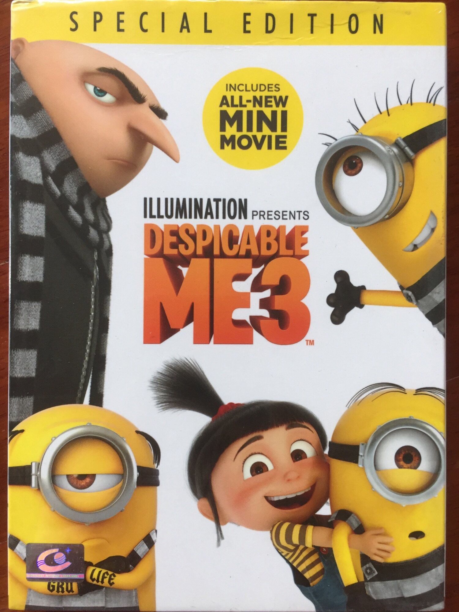 Despicable Me 3(DVD)/มิสเตอร์แสบ ร้ายเกินพิกัด 3 (ดีวีดี)