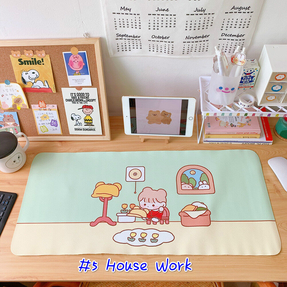 Big Size Mouse pad แผ่นรองเมาส์_Cuteness