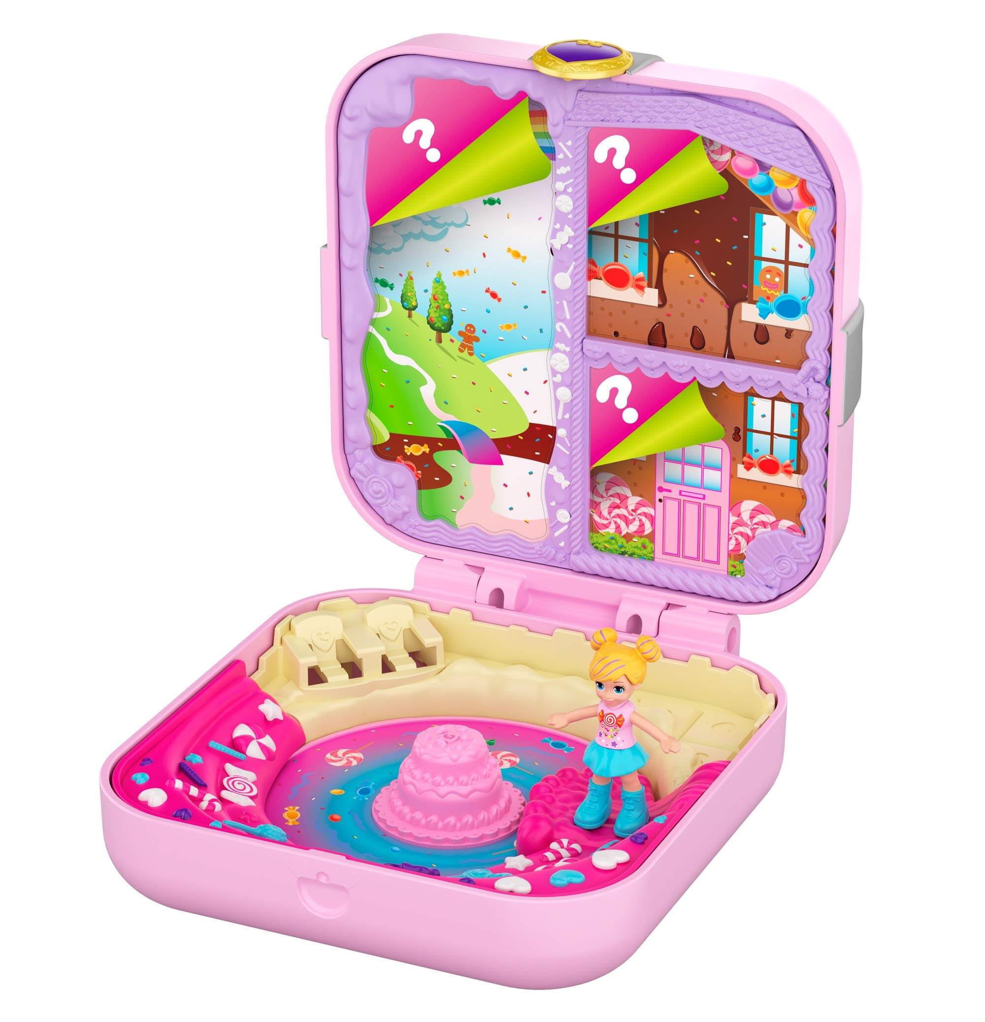 Polly Pocket MINI พอลลี่ พ๊อกเก็ต ตลับหรรษา สุดเซอร์ไพรส์ GDK76