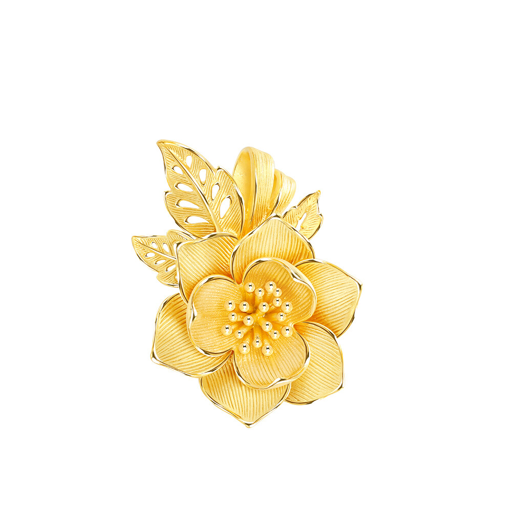 PRIMA จี้ทองคำ 99.9% Magnolia Collection 111P1944-01 (เฉพาะจี้ไม่รวมสร้อย) ราคา 73,950 บาท*ส่งฟรี