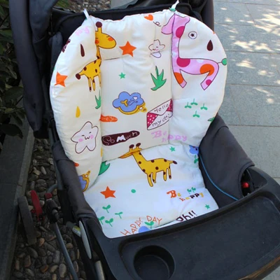 Babyou【Ready Stock】 [Hot sale]Baby dining chair cotton pad cotton baby stroller cotton pad cushion Stroller cushion