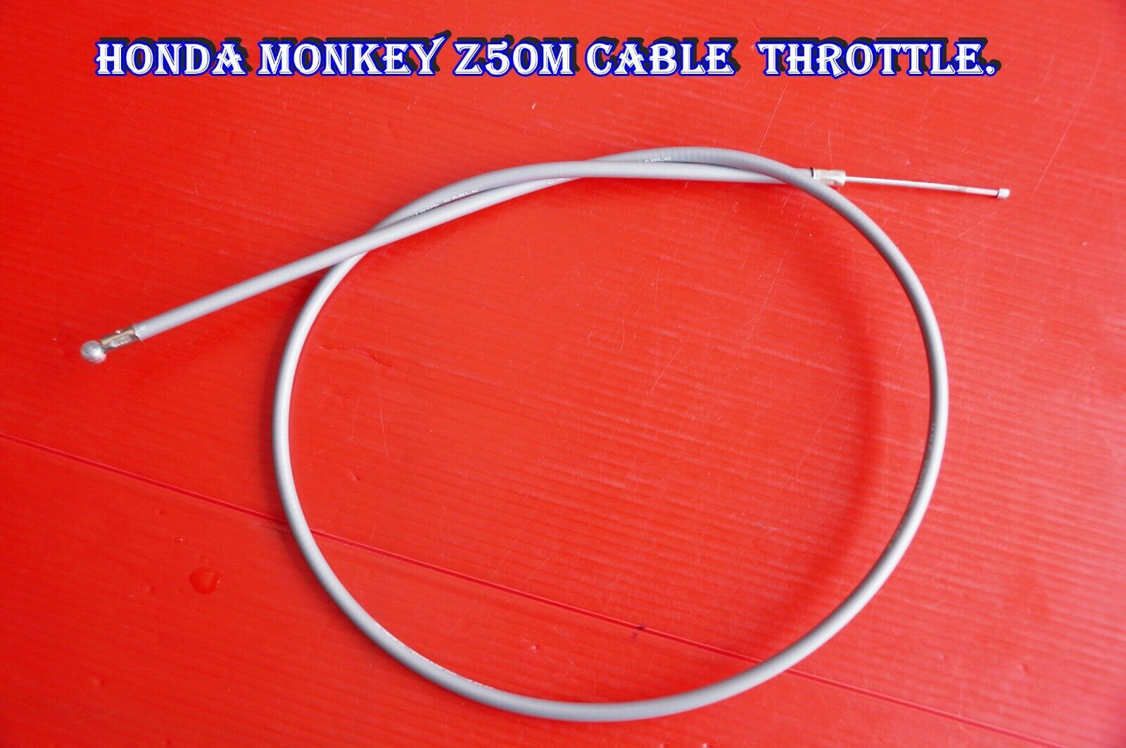 HONDA Monkey Z50M Minibike Gray Throttle Cable #สายคันเร่ง