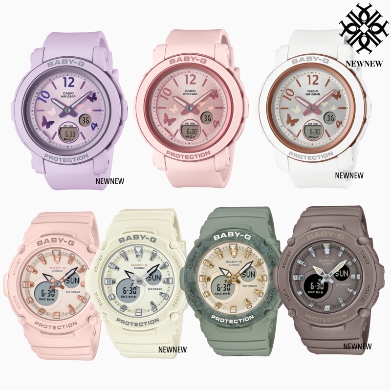 BABY-G PASTEL BGA-290DB-4 BGA-290BD-6 BGA-290DB-7 BGA-275M-3 BGA-275-7 BGA-275-4 BGA-275-5 ราคา 2,900 บาท*ส่งฟรี