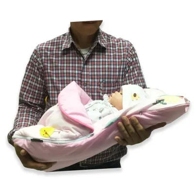 PalmandPond หมอนอุ้มทารก ถุงนอน 100% Cotton ถอดปลอกซักได้
