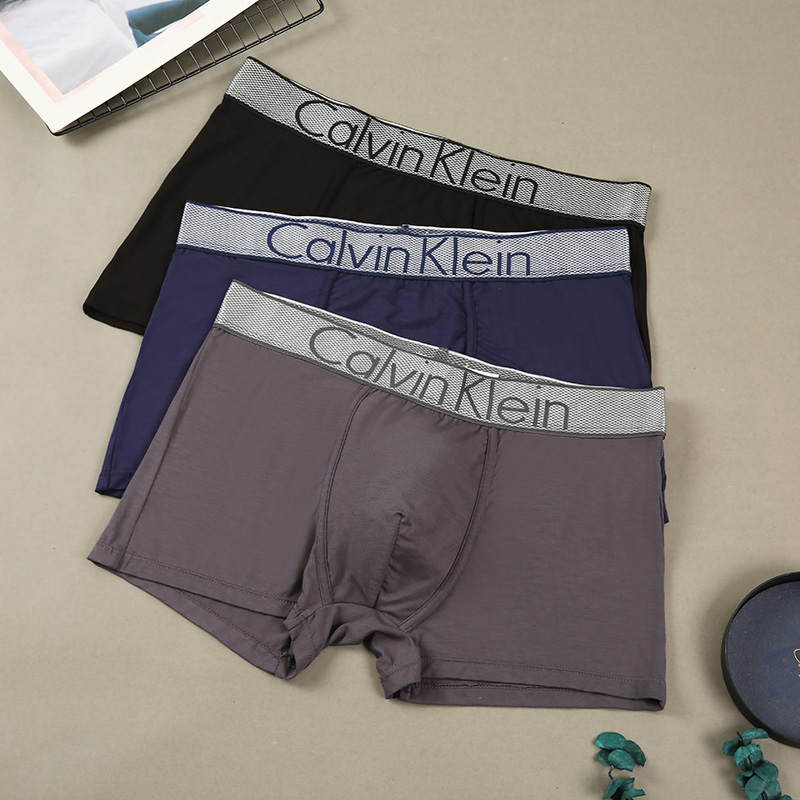 Calvin Klein กางเกงในชาย ชุดชั้นในชาย CKกางเกงในชาย CK 1กล่อง มี 3 ตัว สีและแบบตามภาพ มาพร้อมกล่อง พร้อมส่ง (CK หลายสี)NO.05
