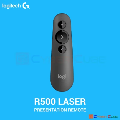 Logitech R500 Laser Presentation Remote ( Bluetooth ) Black - รีโมทพรีเซนไร้สาย