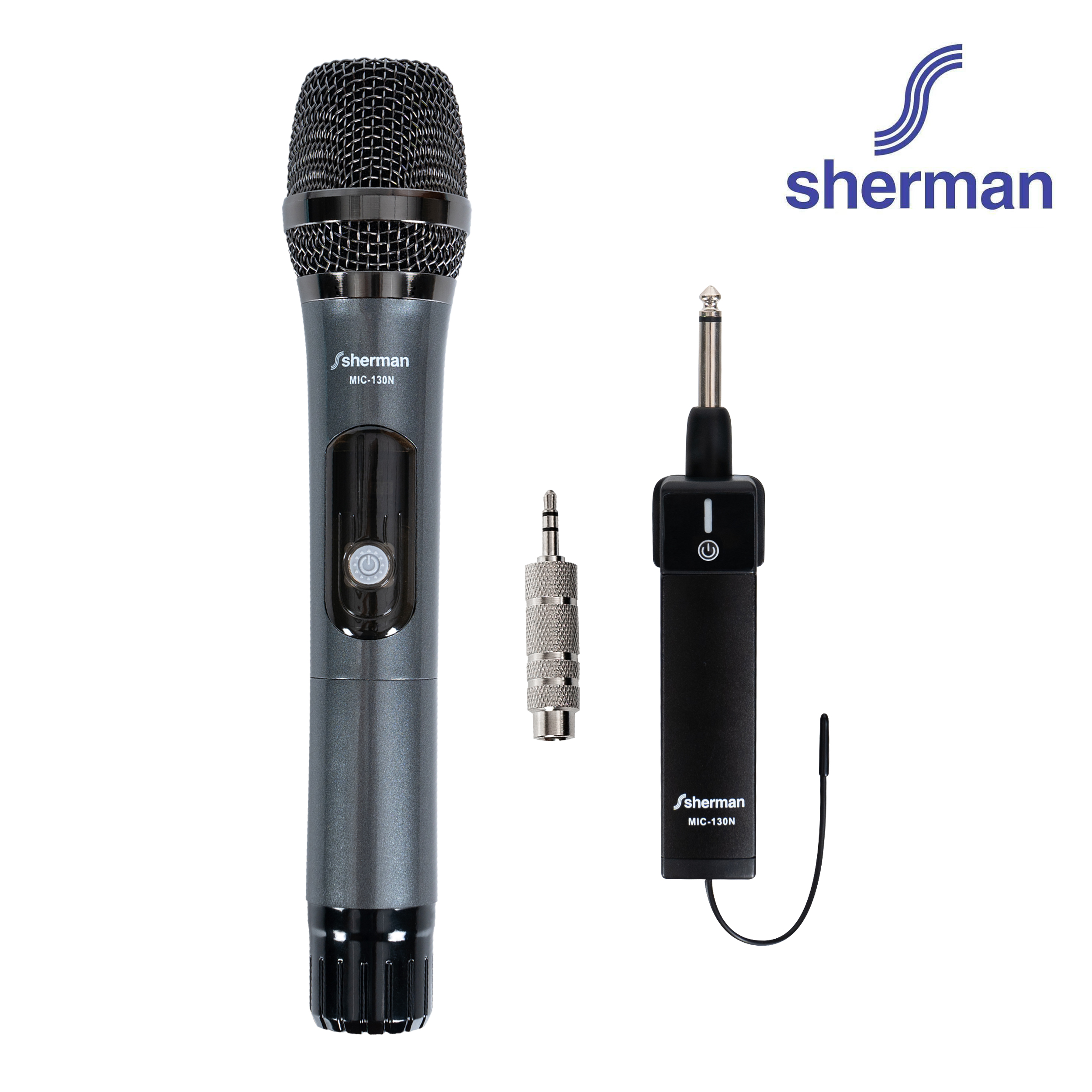 Sherman ชุดไมโครโฟนไร้สาย UHF รุ่น MIC-130N ราคา 1,490 บาท*ส่งฟรี