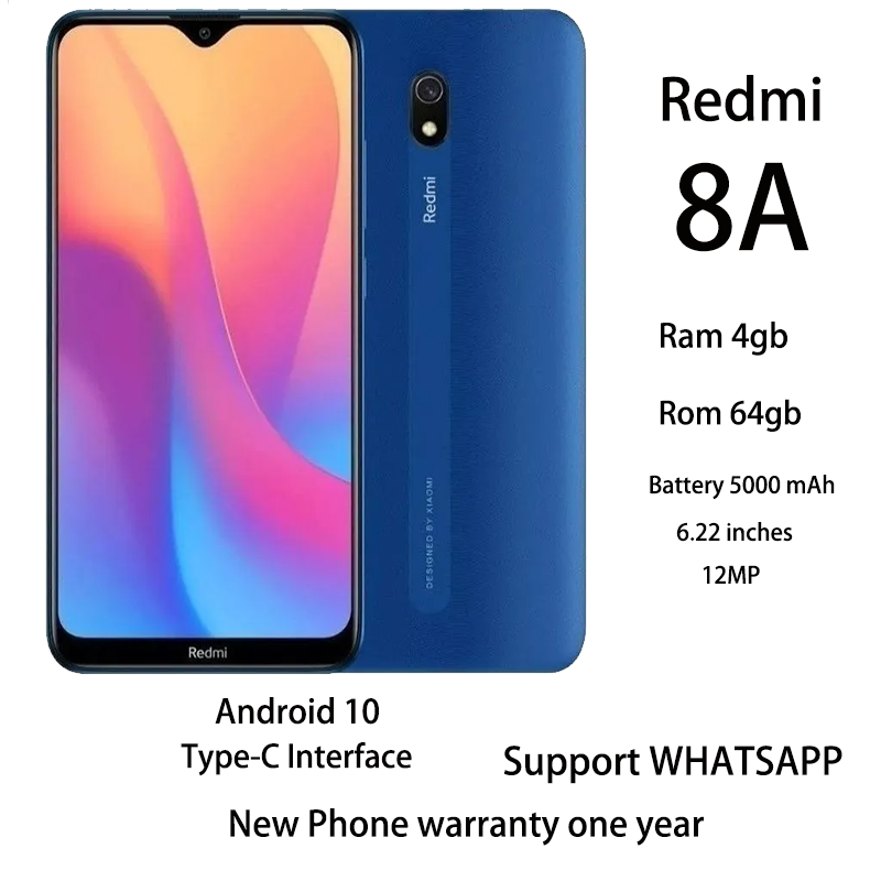 Meixin 8A Android 10 Type-C Student Mobile Phone Telefon Bimbit Pelajar Hp Xiaomi 1-Year Warranty ราคา 1,188 บาท*ส่งฟรี