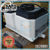 ปั๊มลม Sato รุ่น DLX250 ปั้มเติมอากาศ ดับเบิ้ลไดอะแฟรม (นำเข้าจากญี่ปุ่น)
