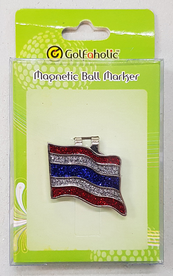 Golf Magnetic Ball Marker / กอล์ฟ บอลมาร์คเกอร์ คลิปหนีบหมวก / Golfaholic