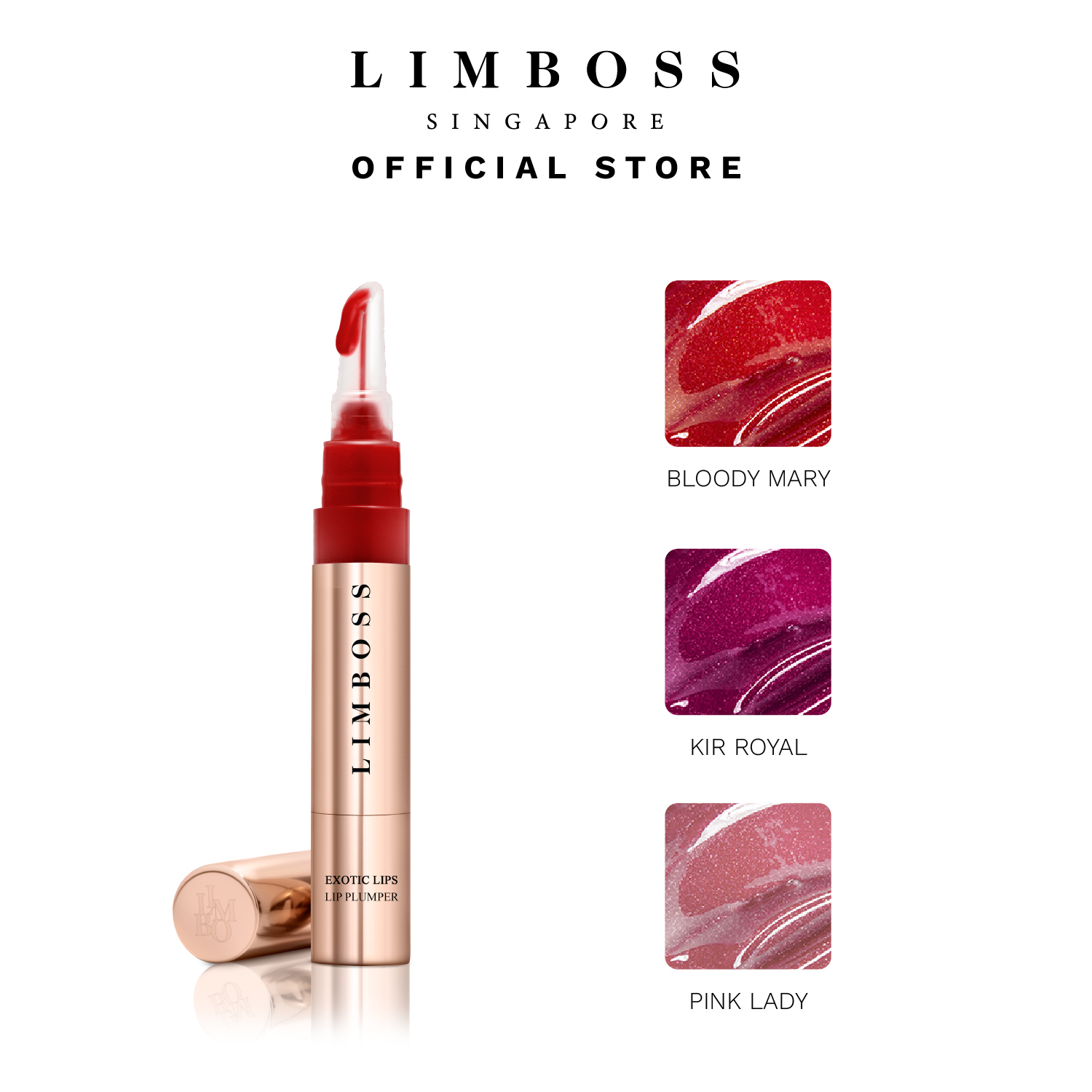 LIMBOSS Beauty - Exotic Lips Lip Plumper (Lip Plumper LIMBOSS) ราคา 1,120 บาท*ส่งฟรี