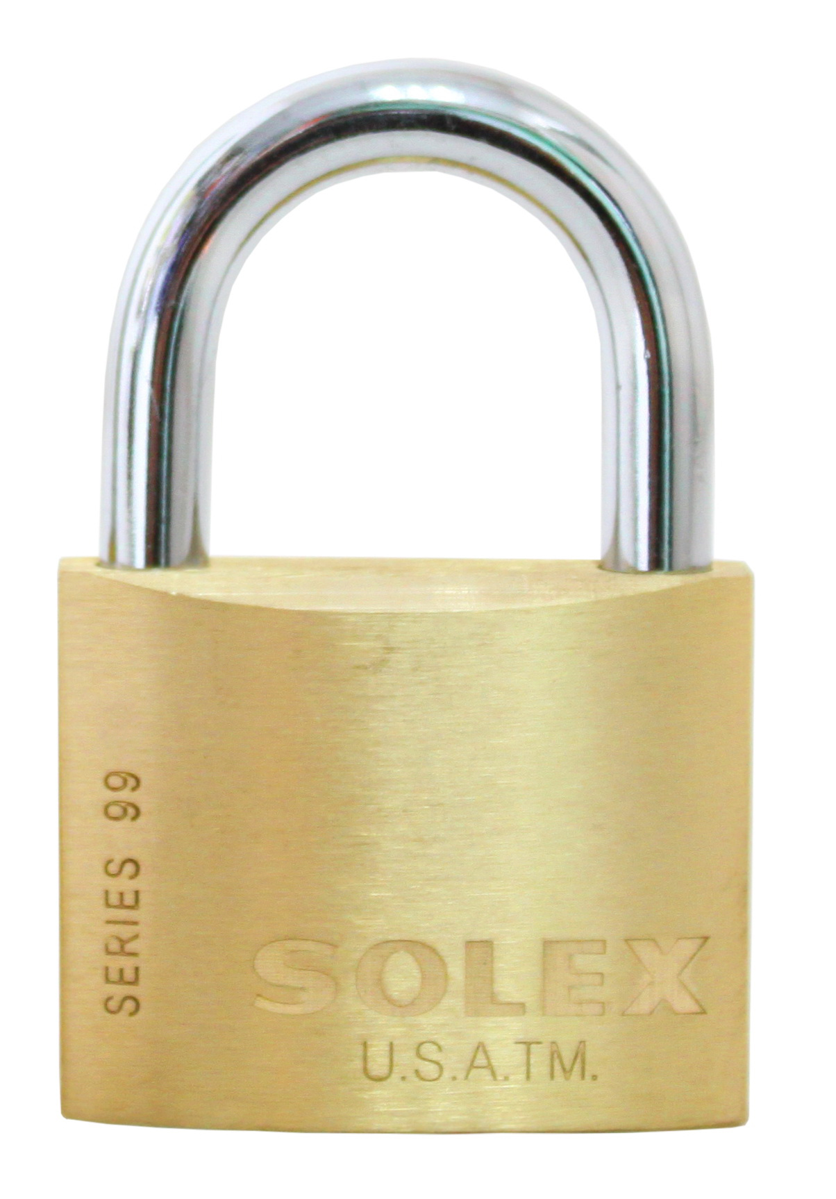 SOLEXกุญแจคล้องสายยู รุ่น SL 99 60 MM.(งวงสั้น)