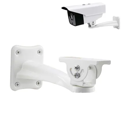 ขาตั้งกล้อง ขายึดกล้องวงจรปิด ขาตั้งกล้องวงจรปิดเหล็ก Metal Wall Ceiling Mount Stand Bracket for CCTV Security IP Camera White