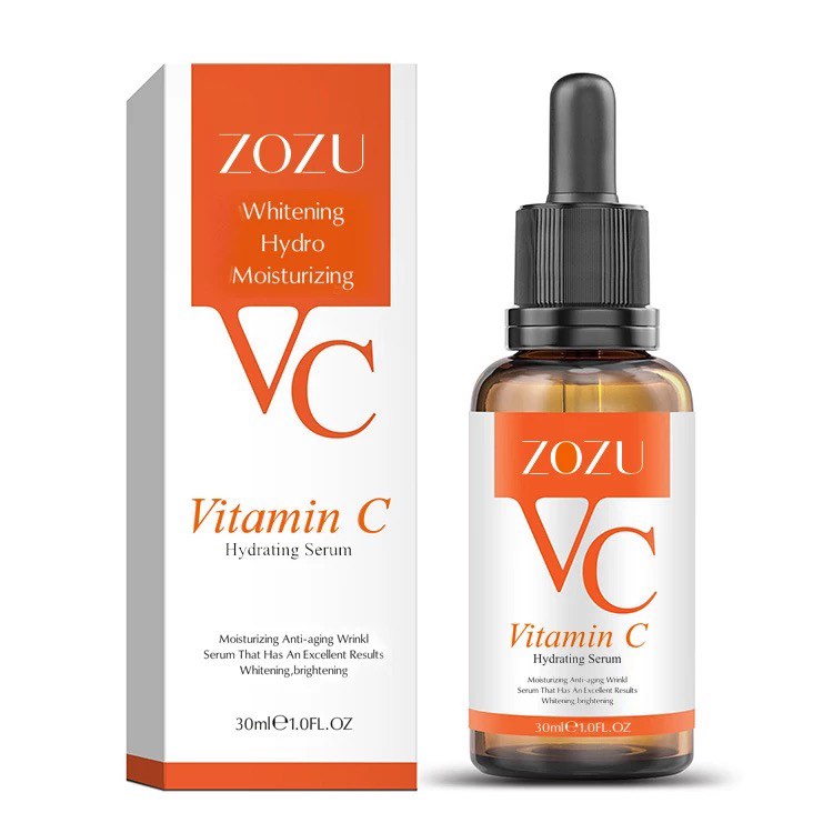 เซรั่ม VC เซรั่มส้ม เข้มข้น  ZOZU VC Serum Vitamin C Hydrating Serum 30ml. เซรั่มวิตามินซี หน้าไบรท์ สว่างใส
