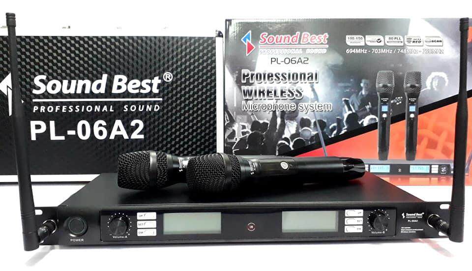 Sound best ไมค์ลอย รุ่น : PL - 06A2 สินค้าใหม่ประจำเดือนเมษายน 2562 เสียงคมชัด