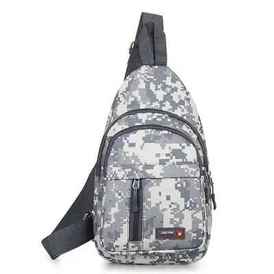 Military Camouflage Shoulder Bag Chest Bag Men Crossbody Bag (4)