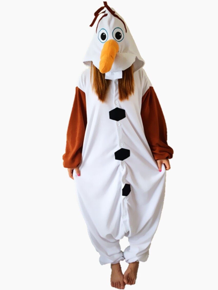FA 16 ชุดโอลาฟ โฟรเซ่น Dress for Olaf Suit Frozen Costume Snowman Disney Cosplay Fancy Outfit
