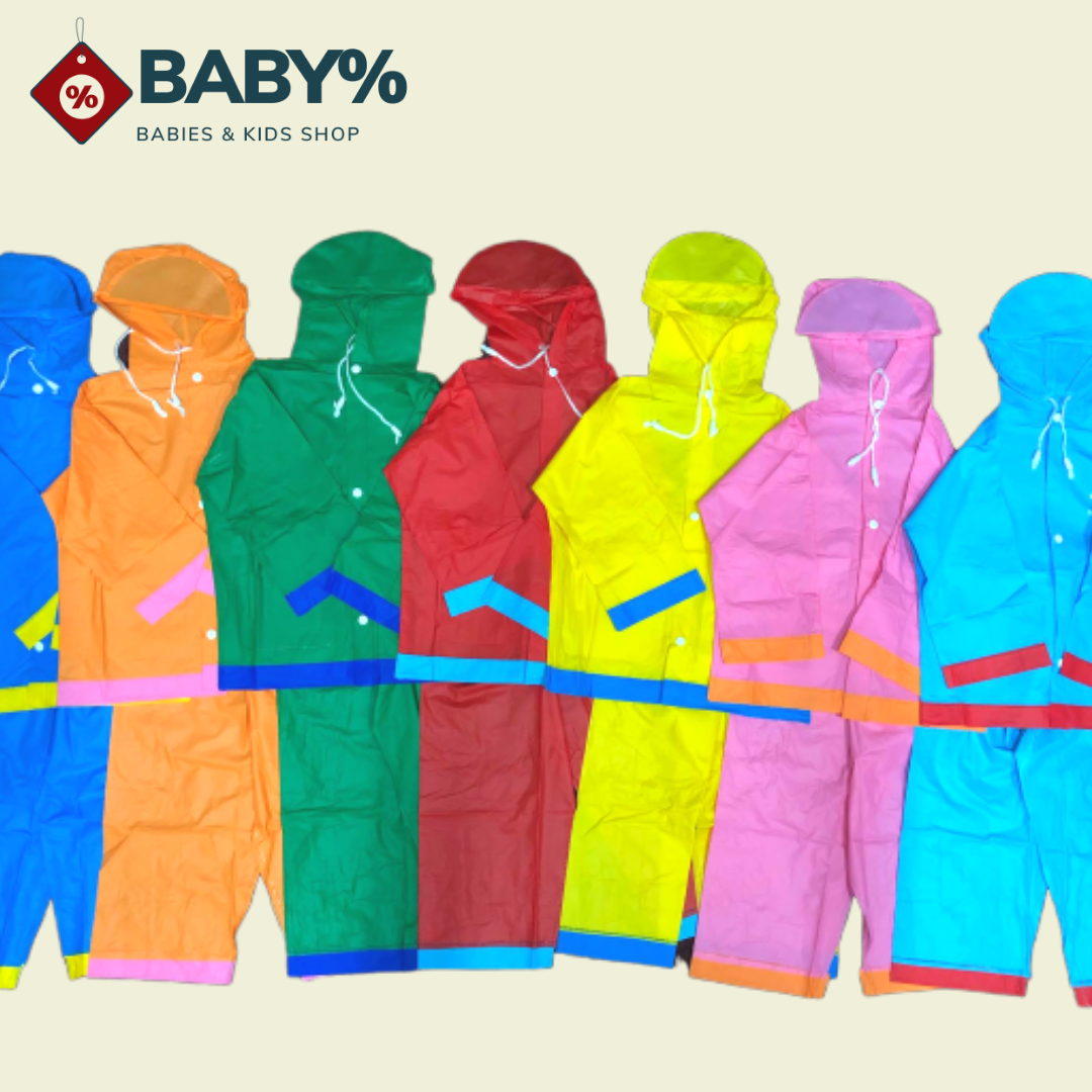 ?7.7?BABY%❤️ ชุดกันฝนเด็ก เหมาะสำหรับเด็ก2-12ขวบ เสื้อกันฝนเด็ก
