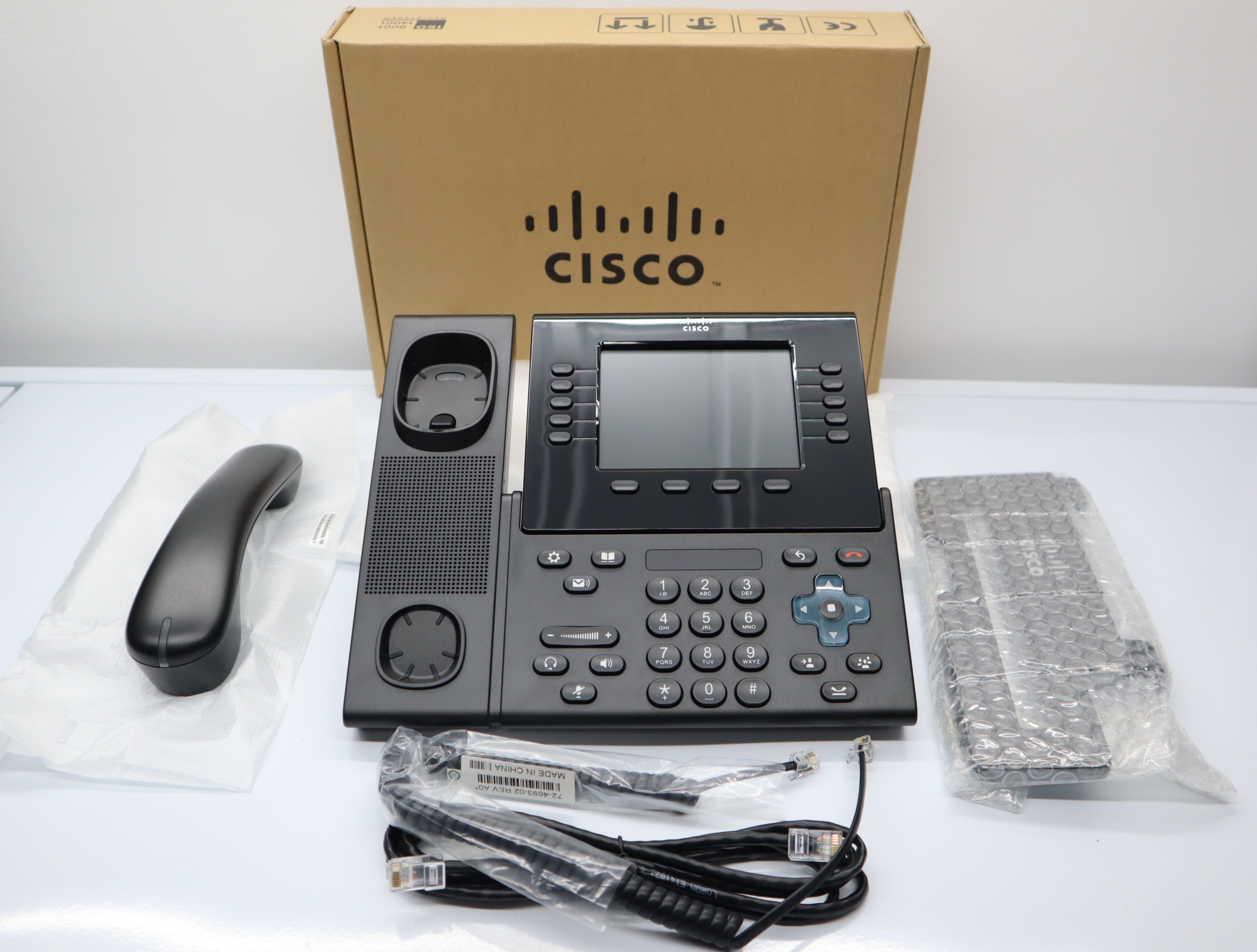 Cisco Unified IP Phone 8961 IP Phone (ไอพีโฟน) (ไม่รวม Adapter) ราคา 1,490 บาท*ส่งฟรี