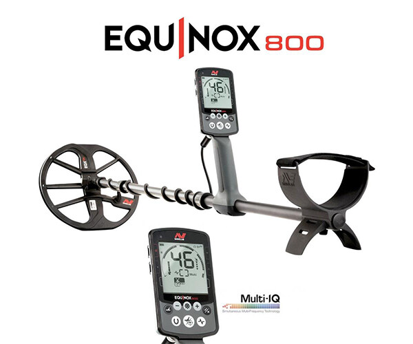 เครื่องตรวจจับโลหะใต้ดิน/ใต้น้ำ คุณภาพสูง Minelab equinox800/600