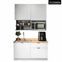 MOGEN รุ่น PRIMO PLUS_120229_WF27 ชุดครัวสำเร็จรูป รุ่น PRIMO ขนาด 120 ซม. พร้อมอ่างซิงค์และอุปกรณ์