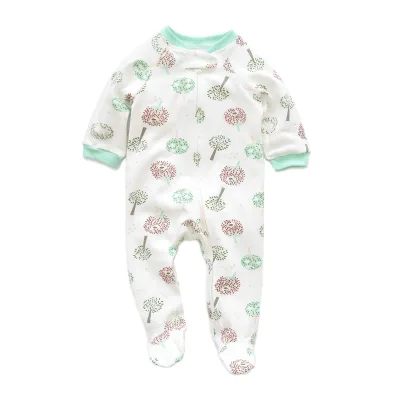 Baby Bodysuit, Baby Pyjamas with 2-way zipper (3)