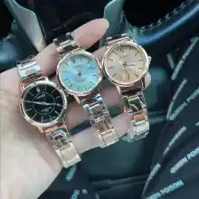ภาพขนาดย่อของสินค้าWatchtime นาฬิกาข้อมือผู้หญิง สายเลท ตัดสายได้ ตามขนาดข้อมือ มีหลากหลายแบบให้เลือก