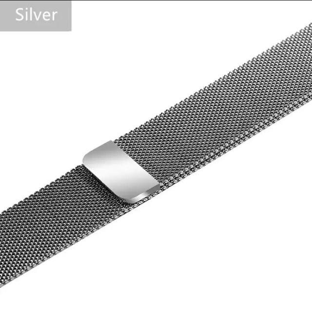 พร้อมส่งจากไทย สีเยอะมาก สาย Apple Watch Milanese Loop Band (ตัวล๊อคแม่เหล็ก)ใส่ได้ทั้ง 6 series มีขนาด 38/40 & 42/44mm