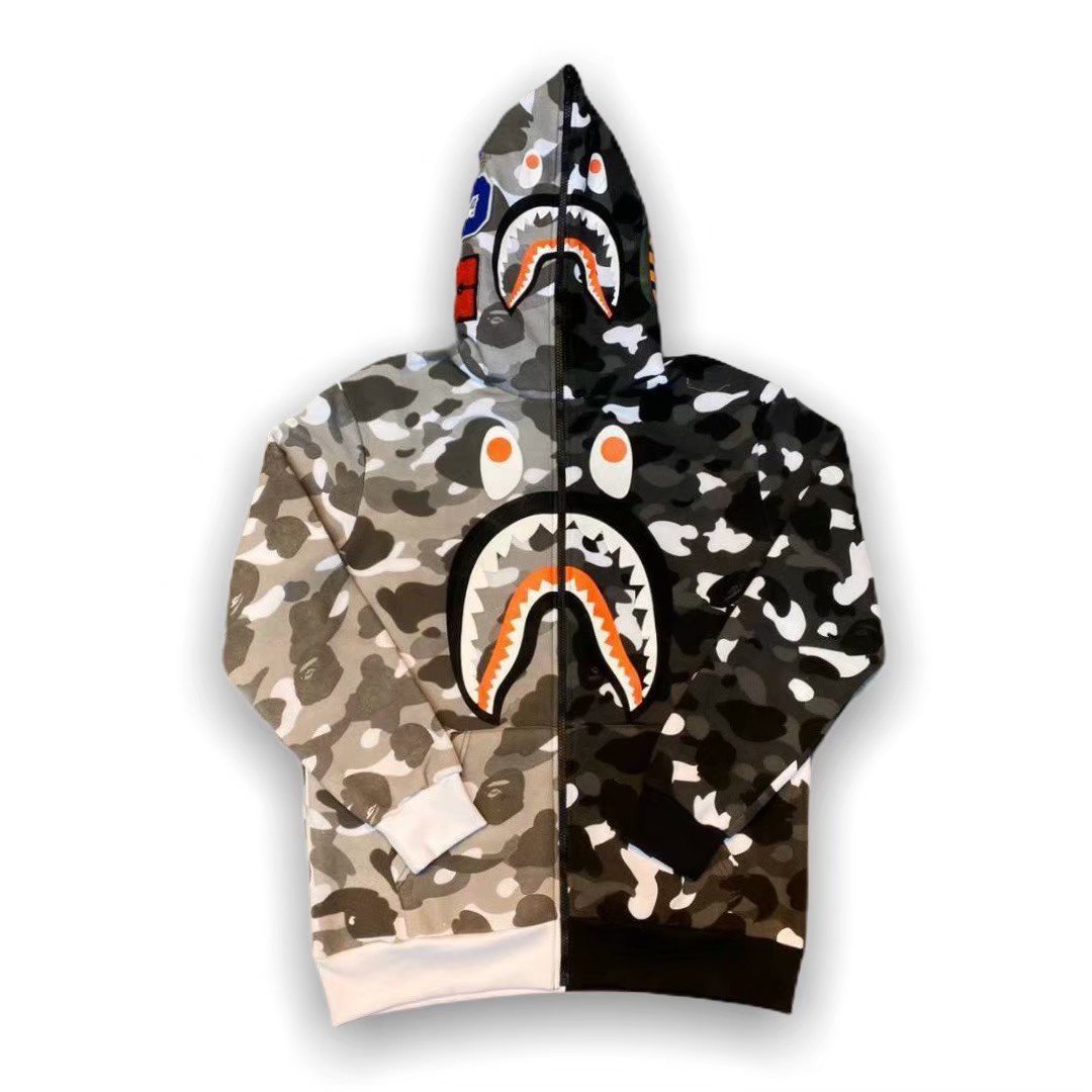 Bape shark hoodie เสื้อฮู้ด เบ็บ ? เสื้อกันหนาว เบ็บช๊าค มี29ลายให้เลือก ลายคราสสิค