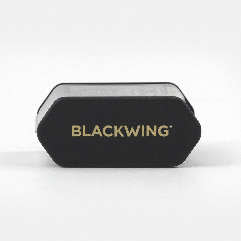 BLACKWING Two-step Sharpener กบเหลาดินสอ​แบล็ควิง​ ทู​สเต็ป (สีดำ)​