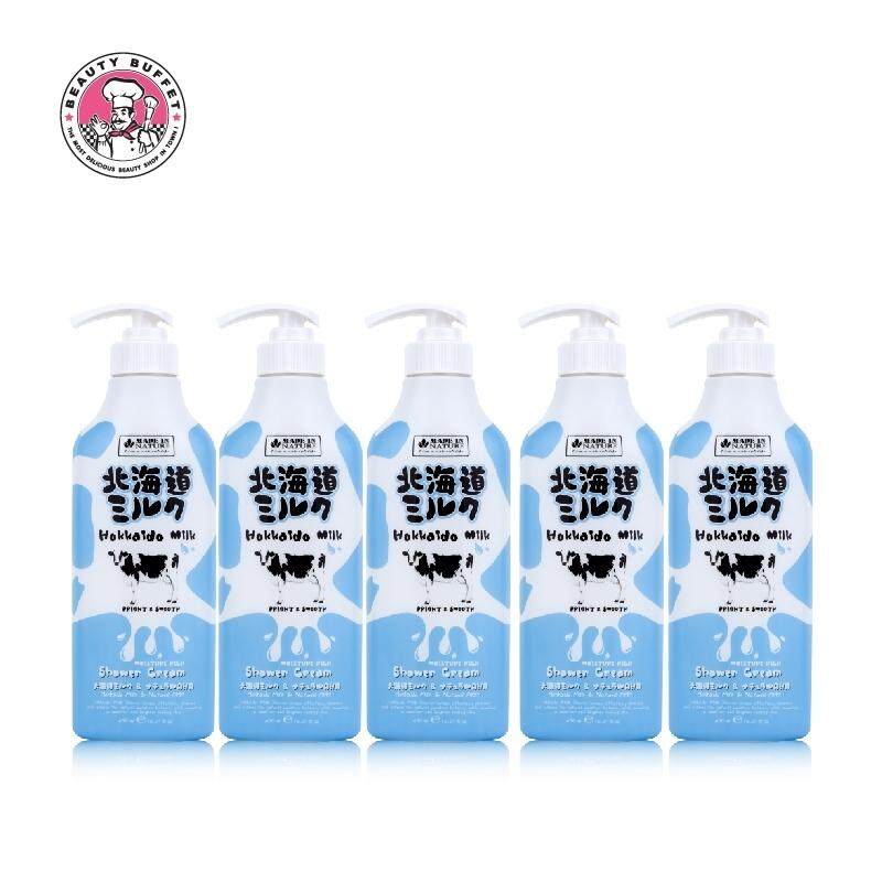 (แพ็ค5ชิ้น) MADE IN NATURE HOKKAIDO MILK MOISTURE RICH SHOWER CREAM เมด อิน เนเจอร์ ฮอกไกโด มิลค์ มอยส์เจอร์ ริช ชาวเวอร์ ครีม(450ML.) ราคา 941 บาท*ส่งฟรี