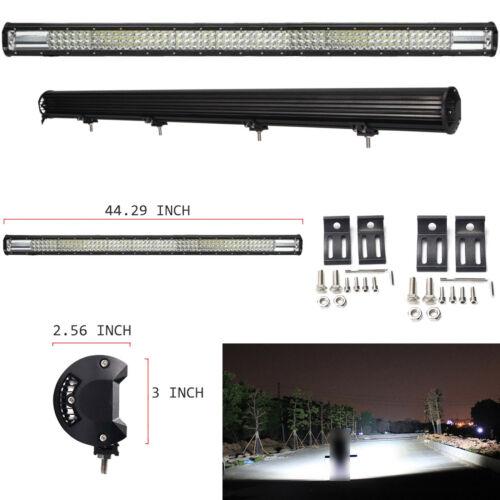 สว่างจัดเต็ม ส่งฟรี !! [High Quality] 720W 45 INCH. Tri-row Combo beam LED Light Bar ไฟรถยนต์บาร์ยาว ไฟหน้ารถ สปอร์ตไลท์ไฟรถยนต์ led ไฟท้าย 720 วัตต์ ขนาด 45 นิ้ว รุ่น SuperBright